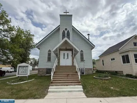 Church Facility with Stained Glass
