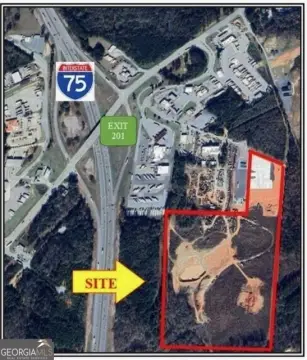 Industrial Land Near I-75