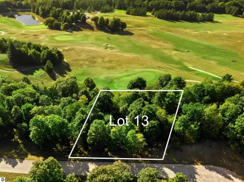 Wooded Lot with Golf Course View
