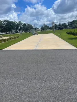 Paved Motorcoach Recreation Lot