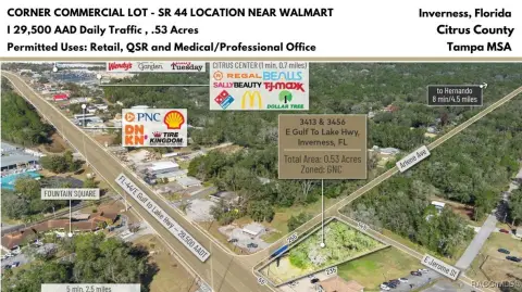 Prime Commercial Land on SR 44