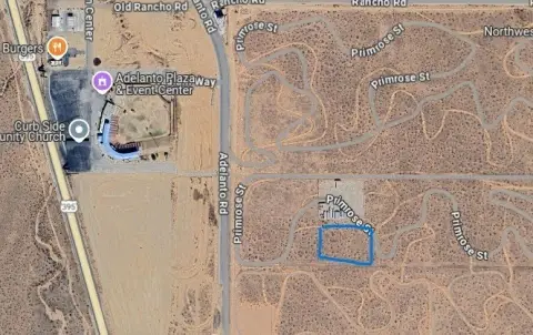 Adelanto Industrial Zoned Land