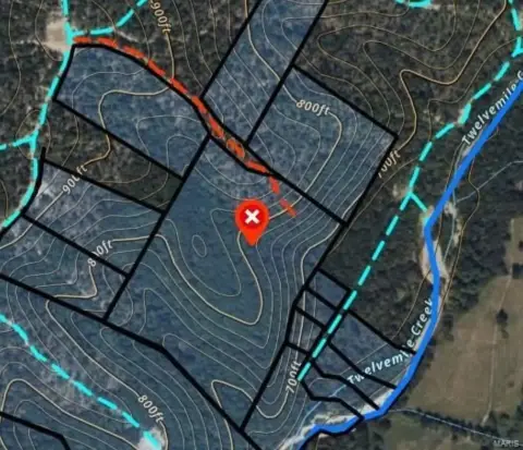 Unrestricted Wooded Land Near National Forest