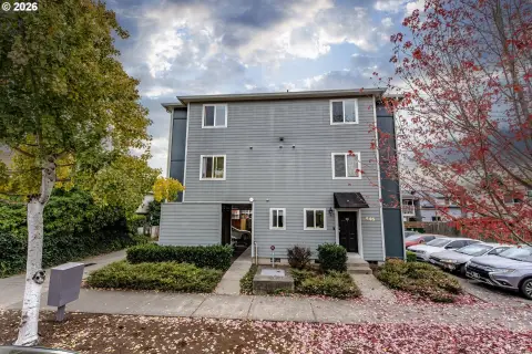 Fourplex with Secure Bicycle Storage