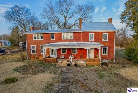 Historical Greensburg Farm with Acreage