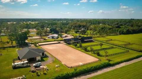Equestrian Facility with Two Barns