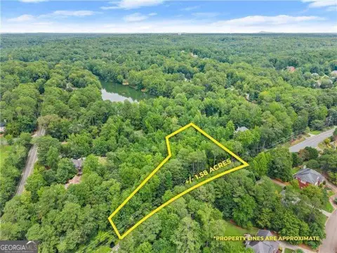 Roswell Land with Wooded Privacy