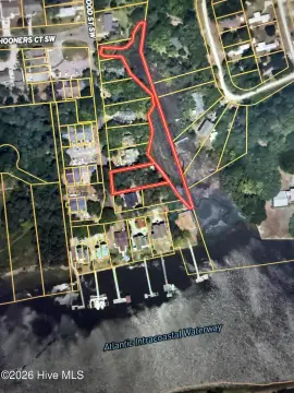 Waterfront Land with Cement Dock