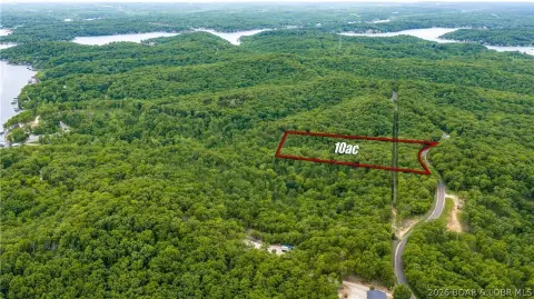 Ozark Land Parcel on Blacktop