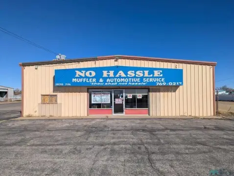 Auto Repair Shop with Fenced Yard