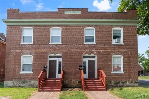 Brick Quadplex Apartment Building