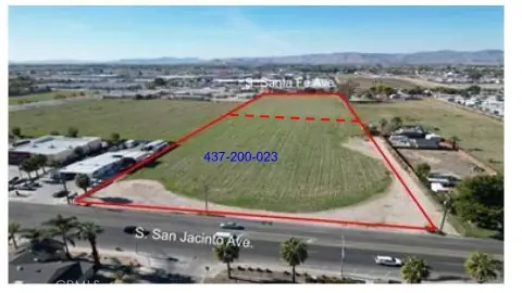 San Jacinto Avenue Industrial Land