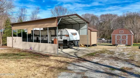 Camper on Lot Near River