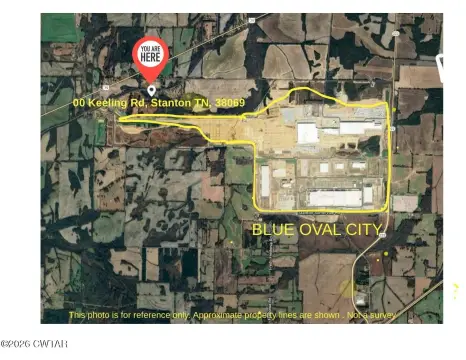 Unimproved Land Near Blue Oval