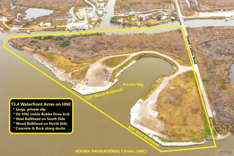 Waterfront Acreage on Houma Canal