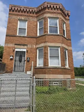Chicago Two-Unit Brick Building