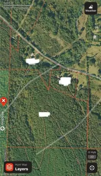 Hunting Land Bordering National Forest