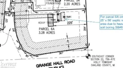 Land Parcel in Holly, Michigan