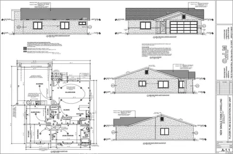 Corner Lot with Custom Plans