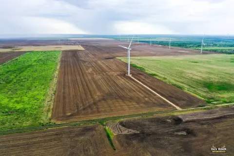 Cultivated Farmland in Crowell, Texas