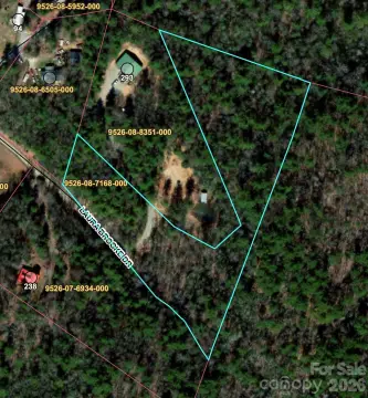 Secluded Land in Penrose, NC
