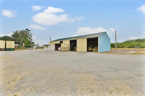 Commercial Building with Fenced Land
