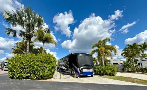 RV Lot with Boat Dock