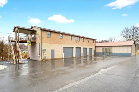 Mixed-Use Building with Garage Bays