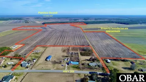 Farmland near Lake Mattamuskeet