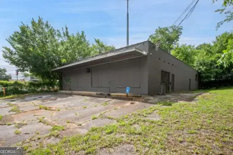 Freestanding Brick Retail Building