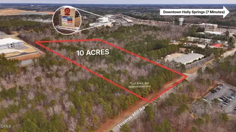 Holly Springs 10-Acre Development Parcel
