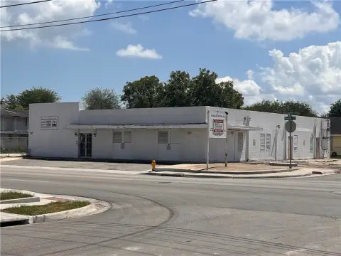 Corner Commercial Building with Parking