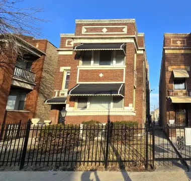 Chicago Brick 2-Flat Building