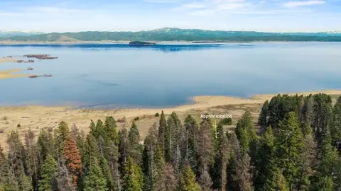 Land with Lake and Mountain Views
