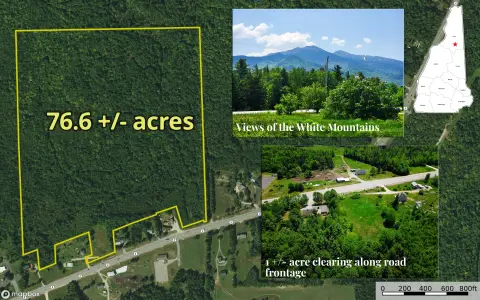 76+ Acres in White Mountains