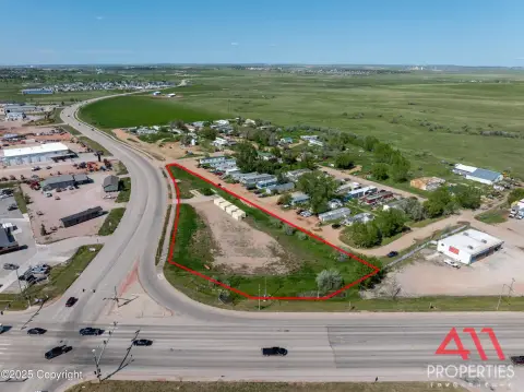 Gillette, WY Commercial Corner Lot