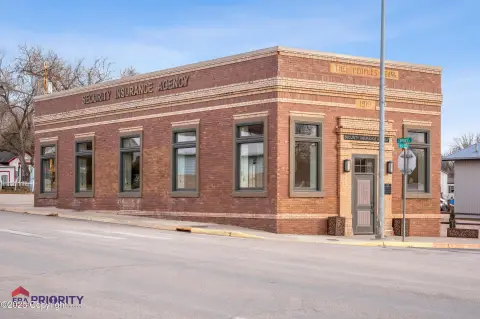 Historic Bank Building in Moorcroft