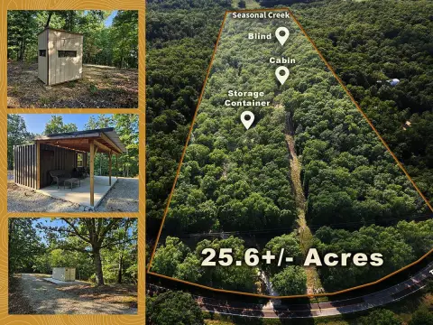 Hunting Land with Furnished Cabin