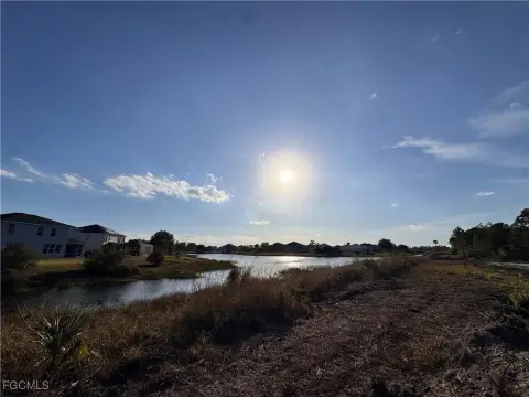 Lakefront Lot in Lehigh Acres