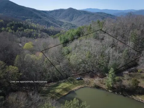Mountain Lot with Pond View