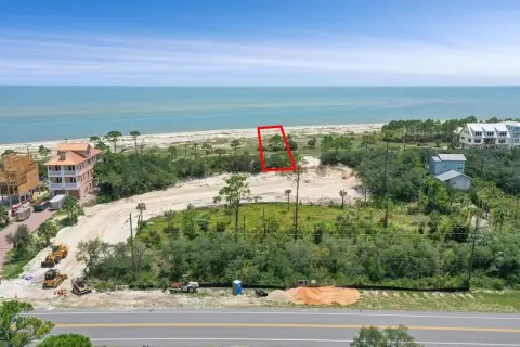 Gulf Front Lot in Preserve