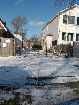 Vacant Land with Brick Garage