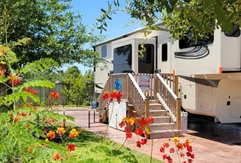 RV Lot in Coastal Town