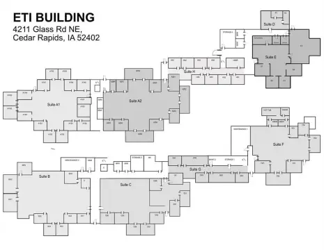 Updated Office Space in Cedar Rapids