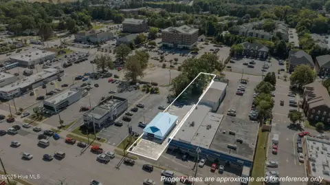 Freestanding Brick Retail Building