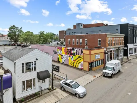 Two-Story Building in Downtown Fall River