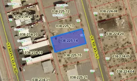 Commercial Lot in Central Pahrump