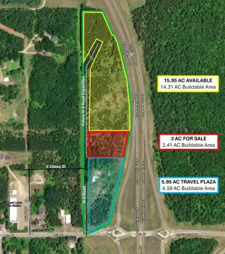 Commercial Land with Highway Frontage