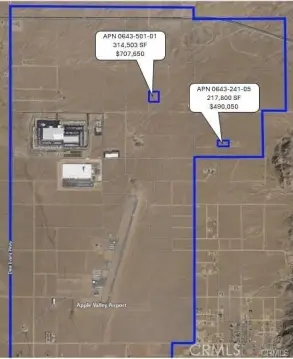 Apple Valley Industrial Land Available