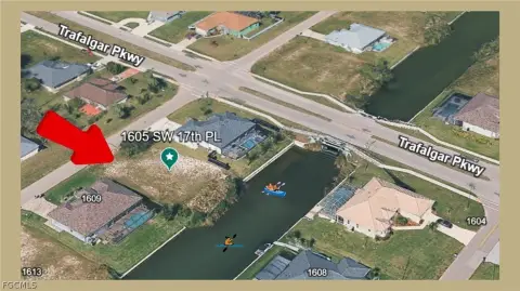 Waterfront Lot in Cape Coral